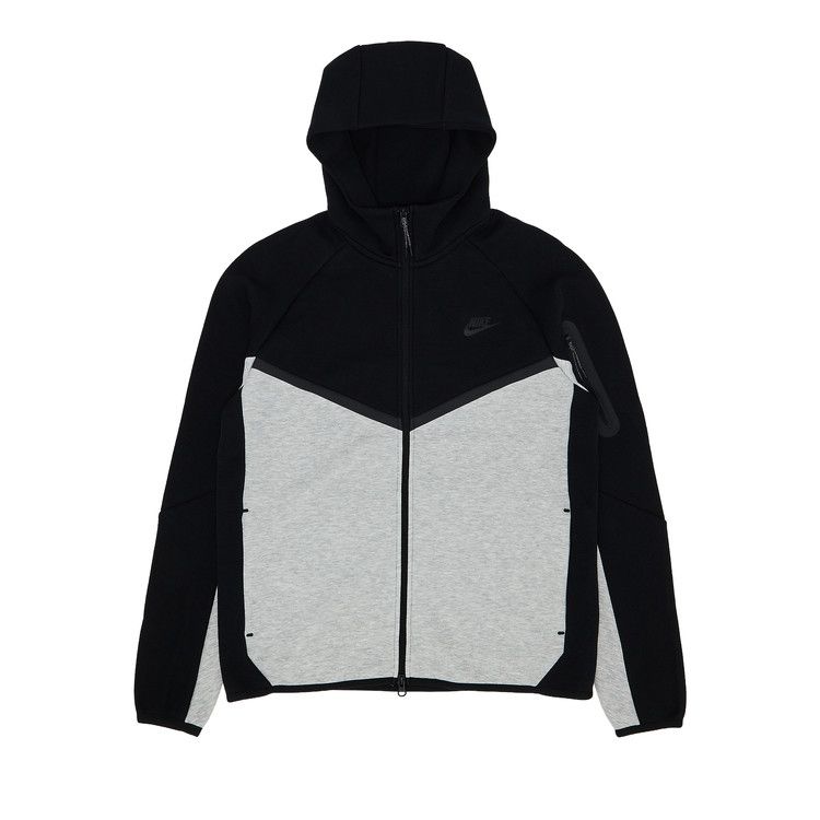 Nike Sportswear Tech Fleece Windrunner 'Black/Dark Grey Heather'