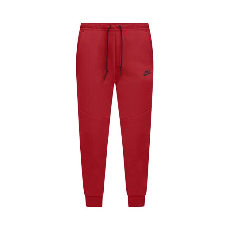 Nike Tech Fleece Jogger Pants 'Gym Red/Black'