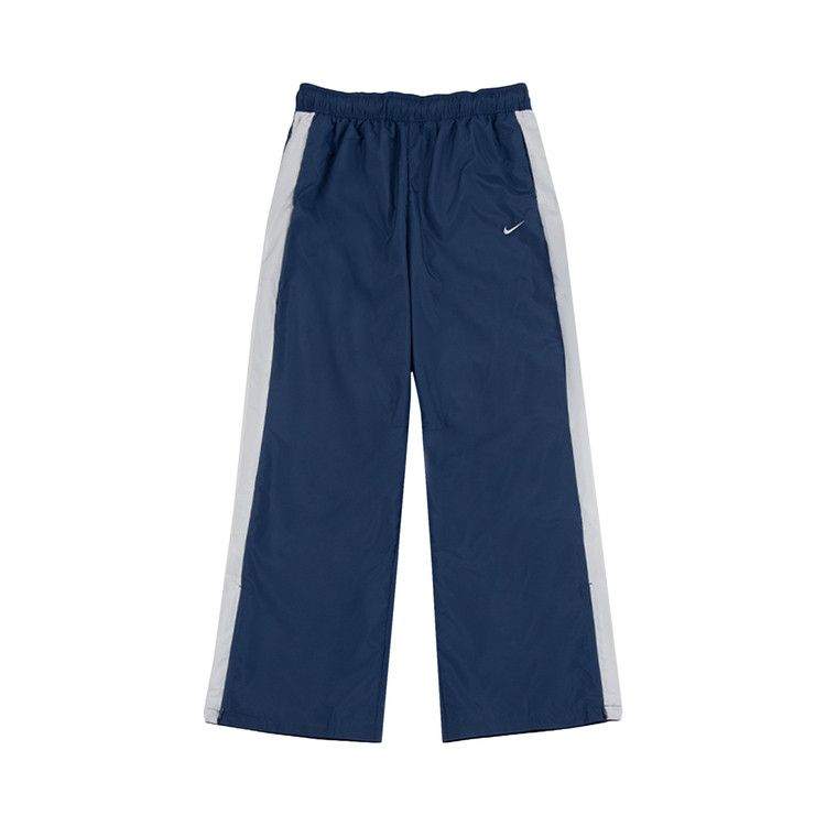 Nike NSW Classic Mid-Rise Open-Hem Pants 'Mystic Navy/White/Sail'