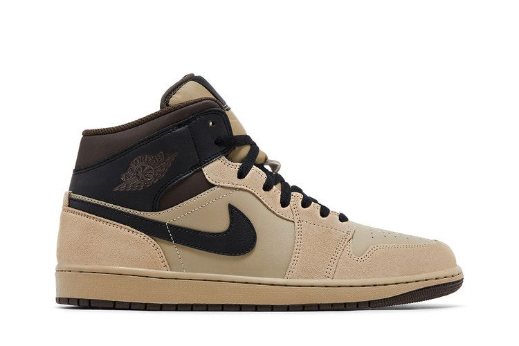 Air Jordan 1 Mid 'Khaki Black'