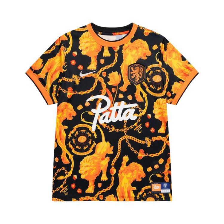 Nike Wmns Netherlands x Patta Short-Sleeve Top 'Orange'