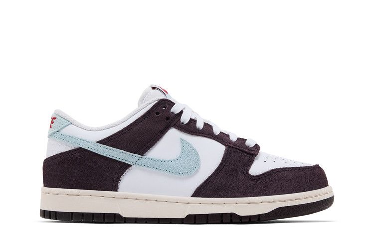 Nike Dunk Low SE GS 'White Burgundy'