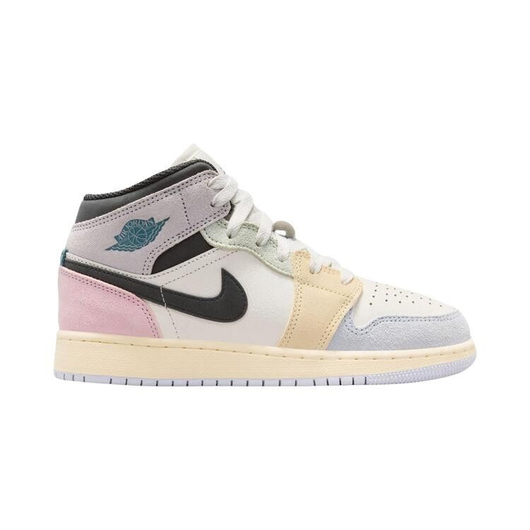 Air Jordan 1 Mid GS 'Sail Iced Jade'