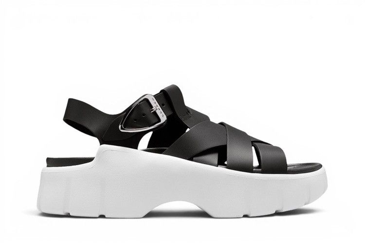 Wmns Air Jordan Willow Sandal 'Black White Metallic Silver'