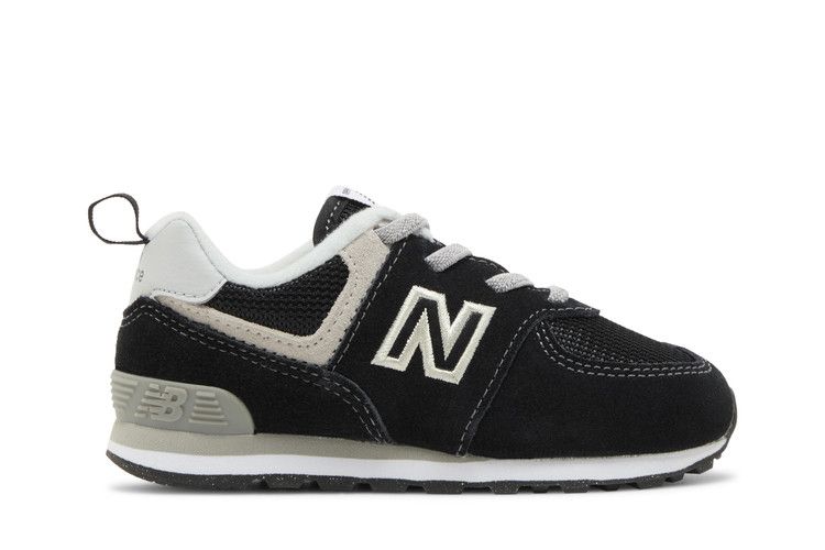 New Balance 574 Bungee Toddler Wide 'Core Pack - Black White'