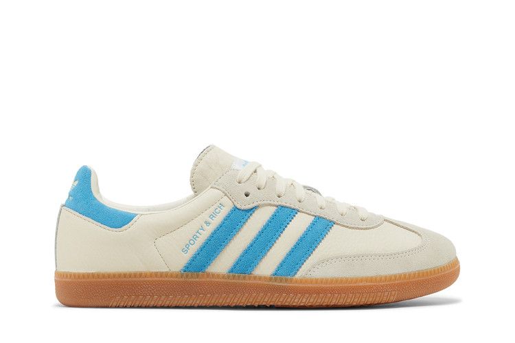 Sporty & Rich x adidas Samba OG 'Cream Blue'