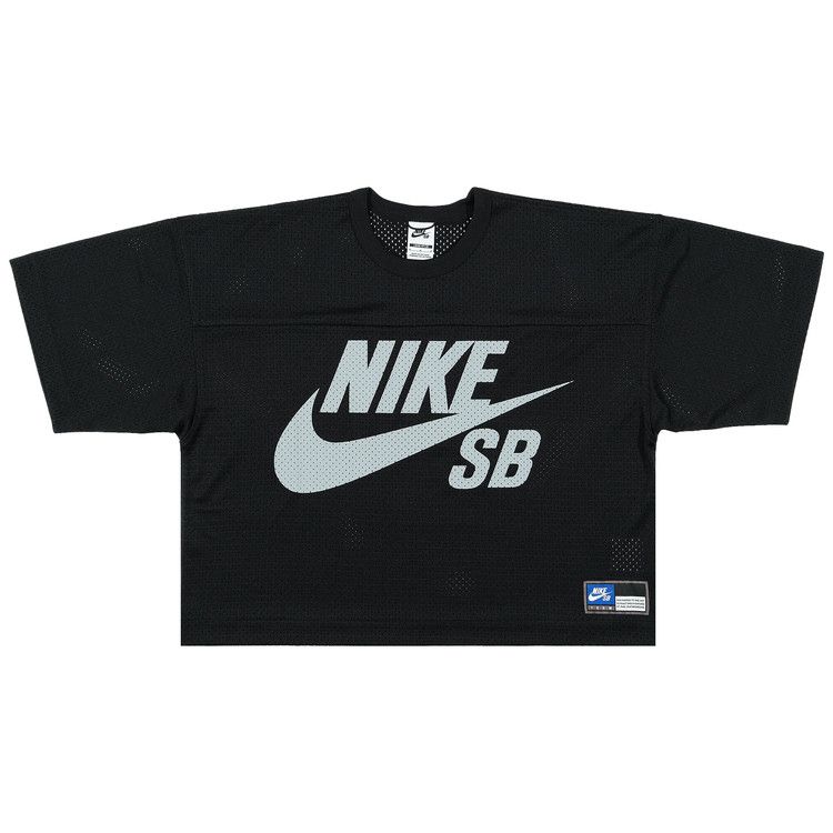 Nike Mesh Jersey Top 'Black'