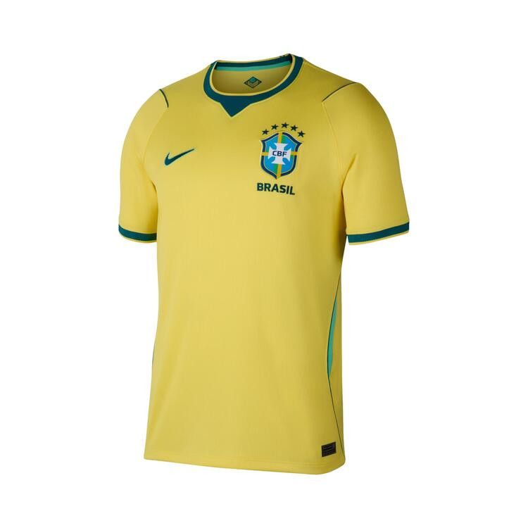 Nike Brazil 2026 Stadium Home 'Canary/Light Menta/Geode Teal'