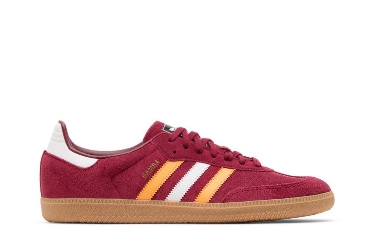 adidas Samba OG 'Collegiate Burgundy Yellow'