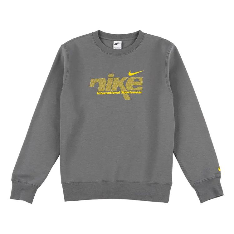 Nike NSW Club Crewneck 'Smoke Grey/Lightning'