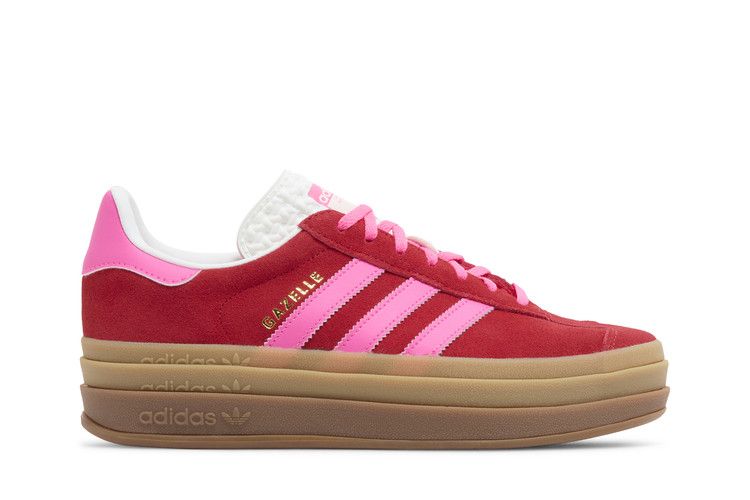 adidas Wmns Gazelle Bold 'Collegiate Red Lucid Pink'