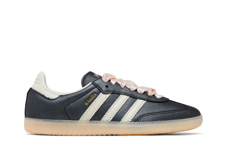 adidas Wmns Samba 'Black Wonder Quartz Ribbon Laces'