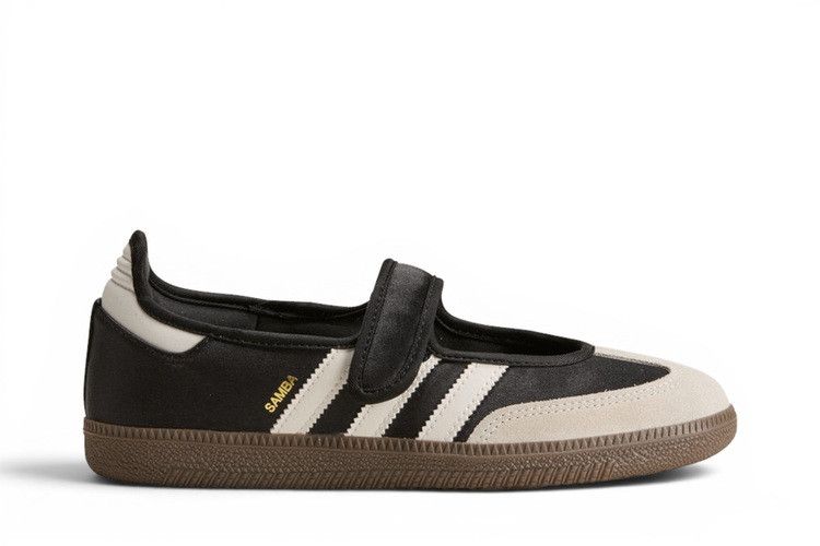 adidas Wmns Samba Jane 'Core Black Off White Gold Metallic'