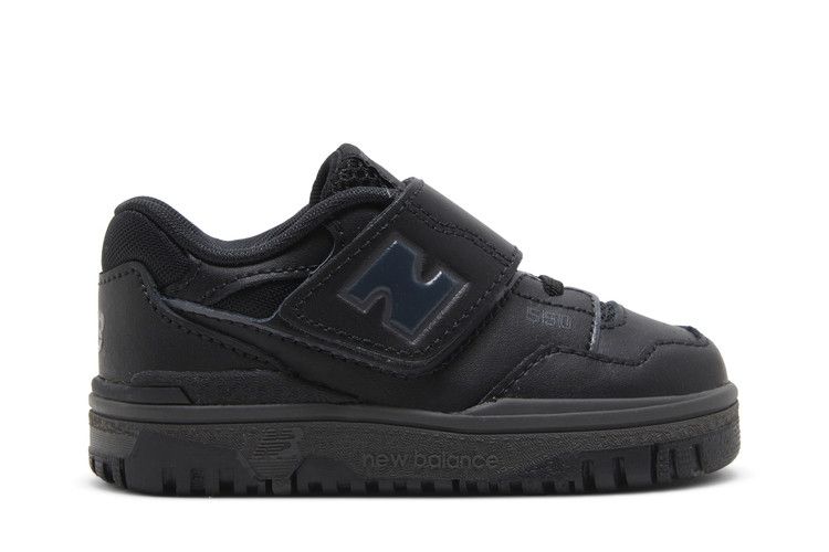 New Balance 550 Bungee Lace Toddler 'Triple Black'