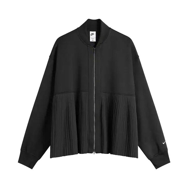 Nike Pleated Jacket 'Black/Sail'