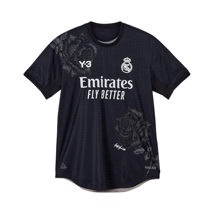 Y-3 x Real Madrid 4th Authentic Jersey 'Black'