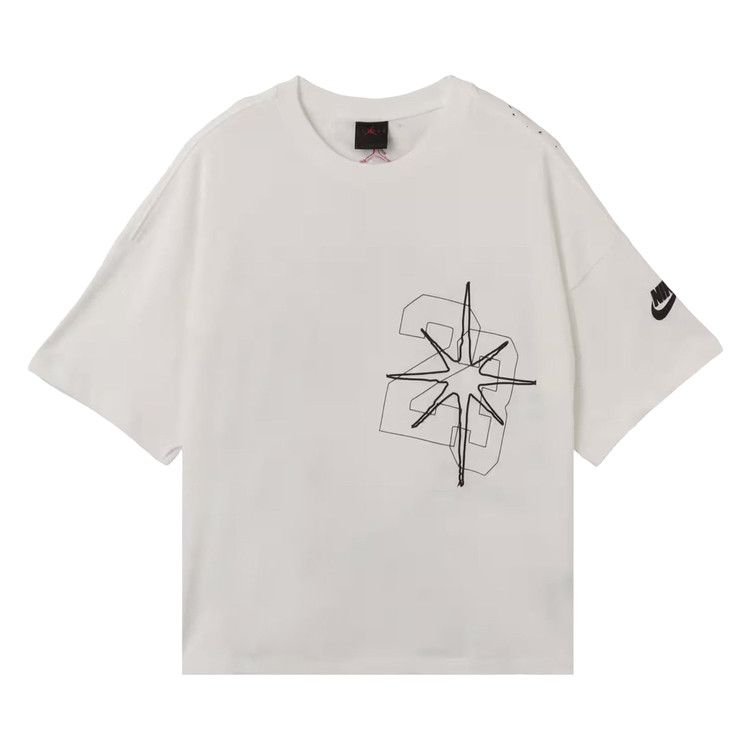 Air Jordan Black Cat Star Tee 'White'
