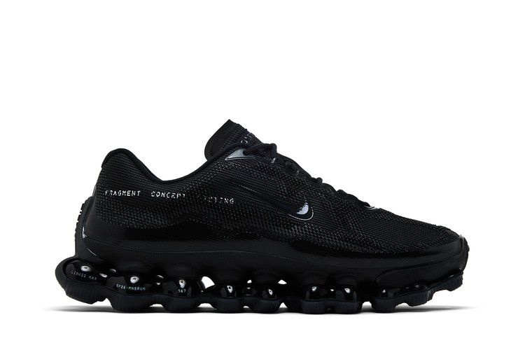Fragment Design x Nike Air Liquid Max 'Black Anthracite'