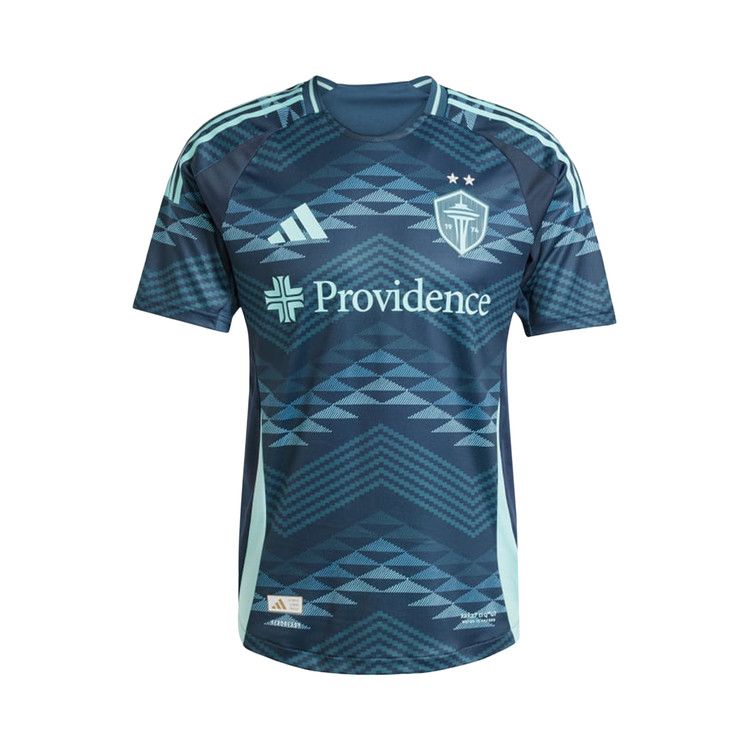 Adidas Seattle Sounders FC 25/26 Away Authentic Jersey 'Aurora Ink'