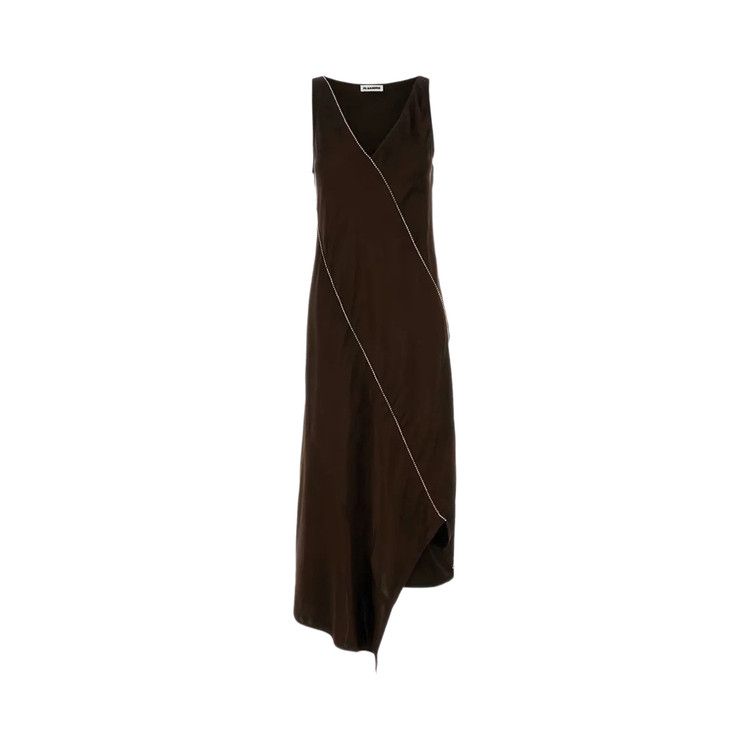Jil Sander Dress W Chain 'Plum'
