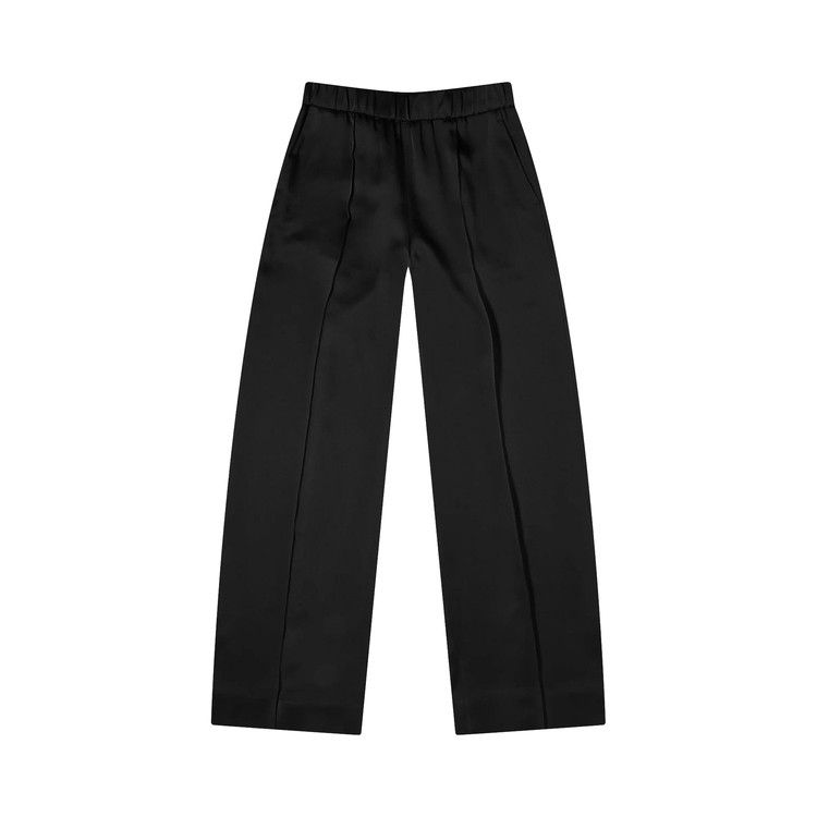 Jil Sander Track-Inspired Satin Trousers 'Black'