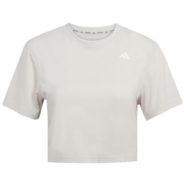 Adidas Train Essentials Boxy Workout Tee 'Beige'