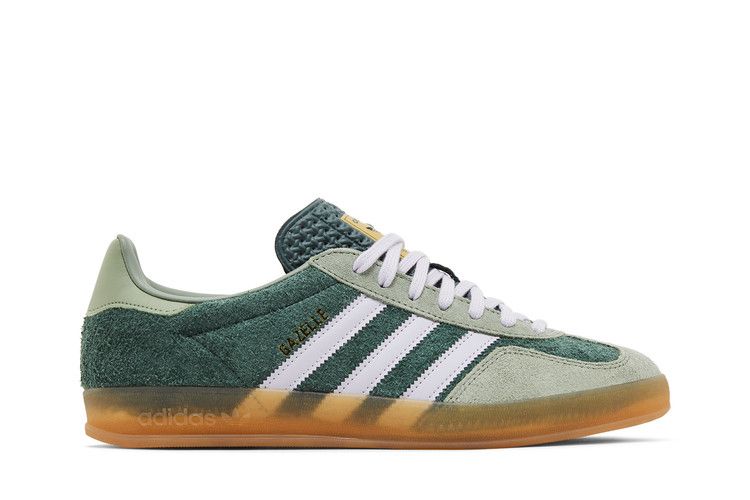 adidas Men's Gazelle Indoor 'Mineral Green Silver Dawn'
