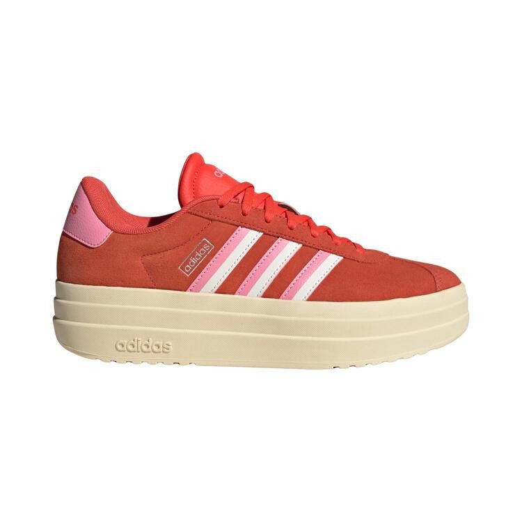 adidas Wmns VL Court Bold 'Bright Red Bliss Pink Cloud White'