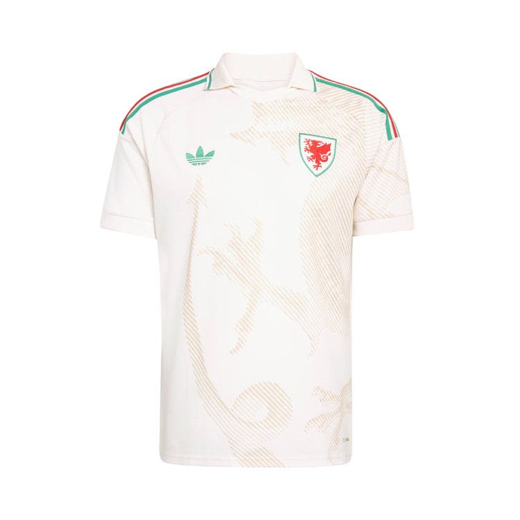 Adidas Wales 26 Away Jersey 'Chalk White'