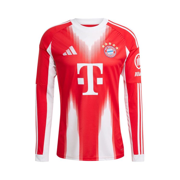 adidas FC Bayern 25/26 Long Sleeve Home Jersey 'Red'