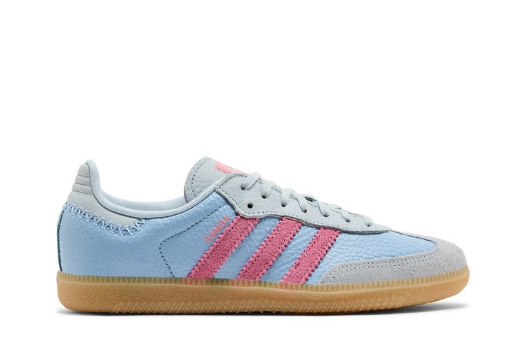 adidas Samba J 'Blue Pink'
