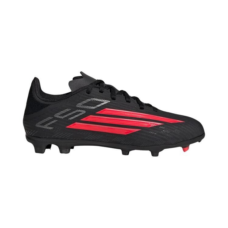 adidas F50 League FG MG Little Kid 'Core Black Lucid Red'