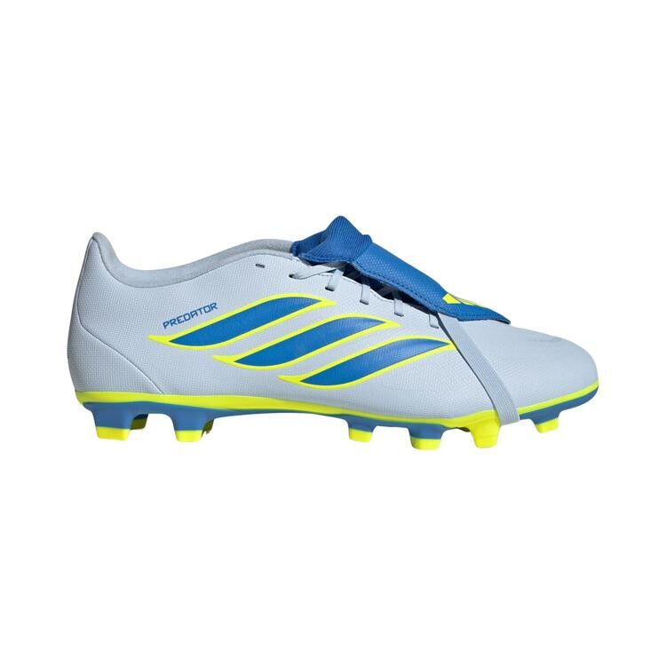 adidas Predator Club Fold-Over Tongue FG MG 'Crystal Sky Ray Blue Team Solar Yellow 2'