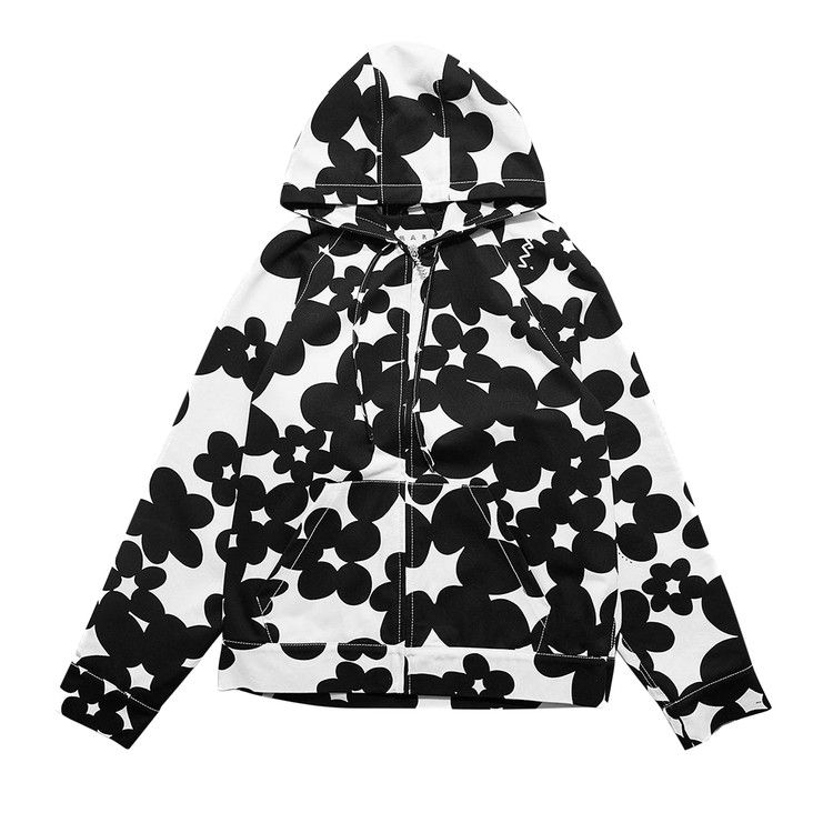 Marni Dillies Printed Hooded Jacket 'Black'
