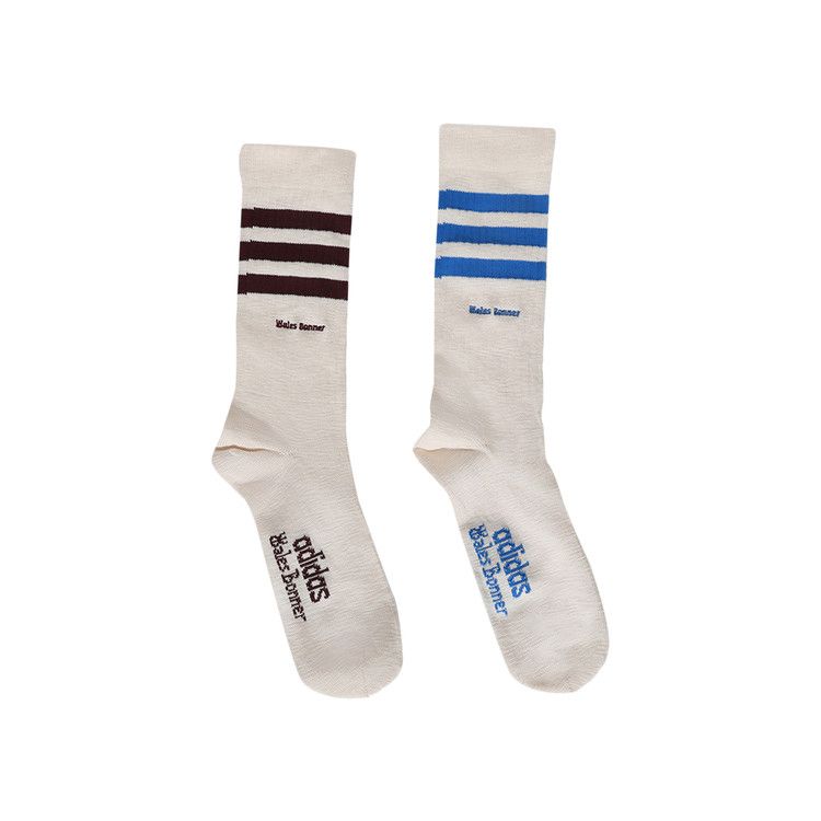 adidas 3-Stripes Socks 'Chalk White/Chalk White'