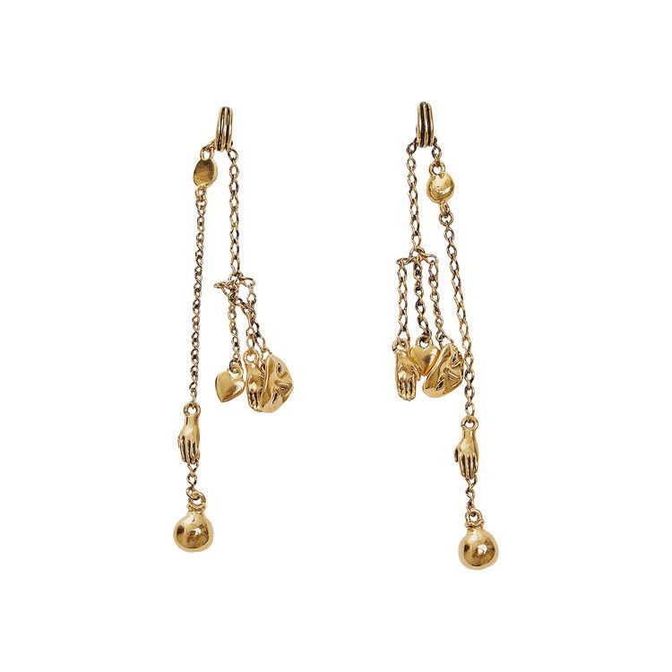 Lemaire Estampe Earrings 'Old Gold'
