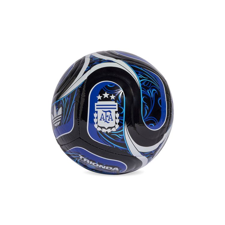 Adidas Trionda Argentina Away Club Ball 'Black/White/Lucid Blue'