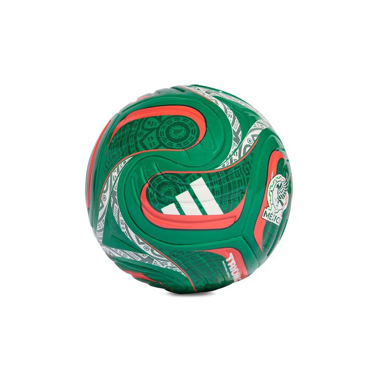 Adidas Trionda Mexico Home Mini Ball 'Bold Green/Team Dark Green/Aurora Ivy'