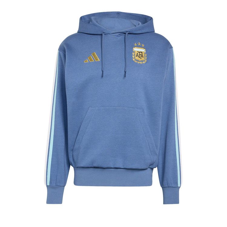 Adidas Argentina Dna Fleece Hoodie 'Crew Blue'