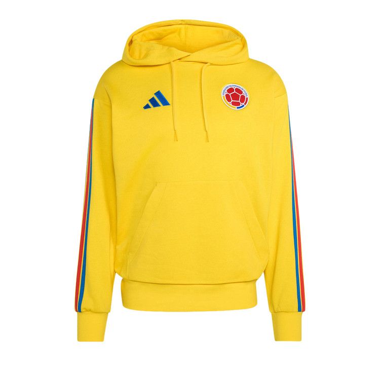 Adidas Colombia Dna Fleece Hoodie 'Impact Yellow'
