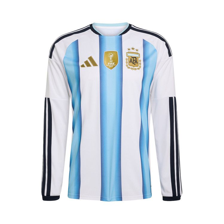 Adidas Argentina 26 Home Long Sleeve Jersey 'White/Icey Blue/Light Blue'