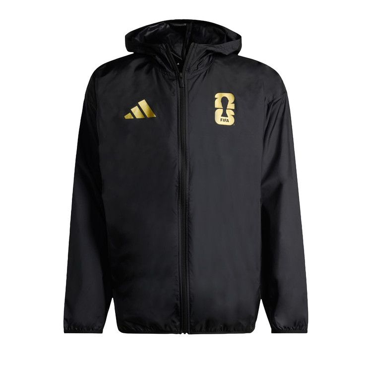 Adidas FIFA World Cup 26 Official Emblem Windbreaker 'Black'