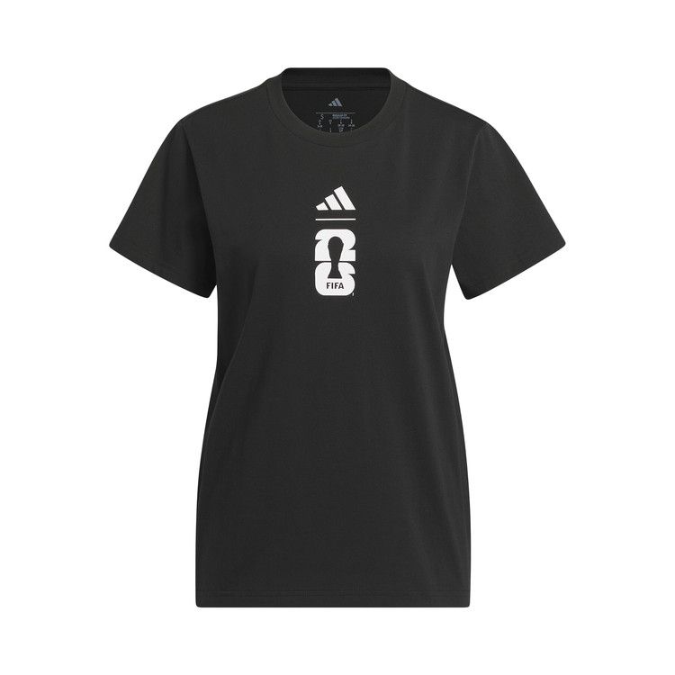 Adidas FIFA World Cup 26 Match Ball Graphic T-Shirt 'Black'