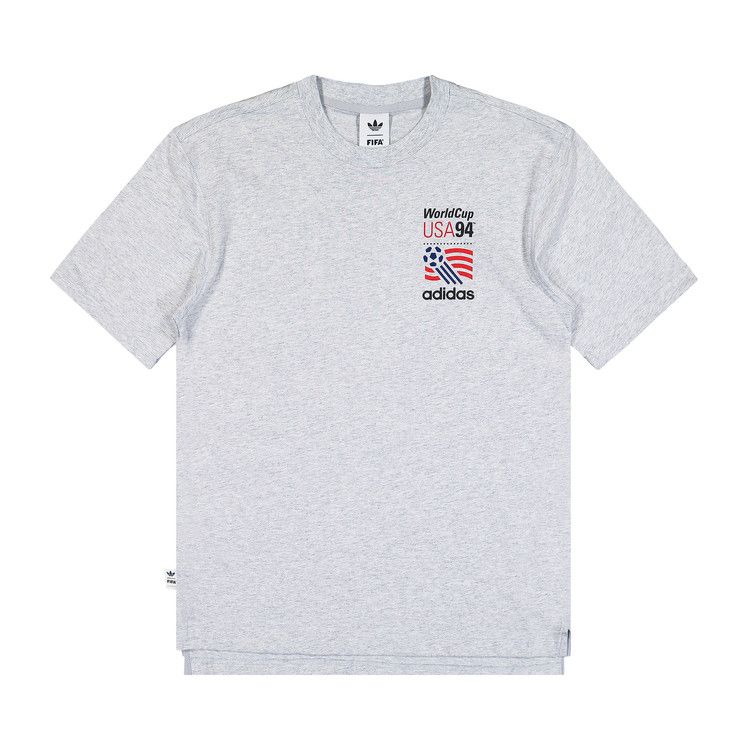 Adidas GR Tee 'Light Grey Heather'