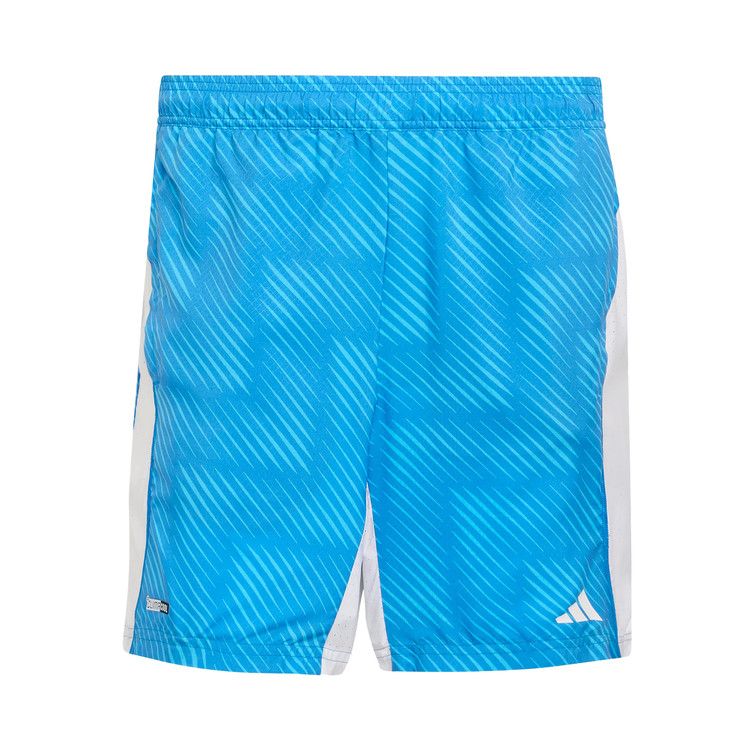 Adidas Workout Tech Intensity Aop Shorts 'Ray Blue/White/Black'