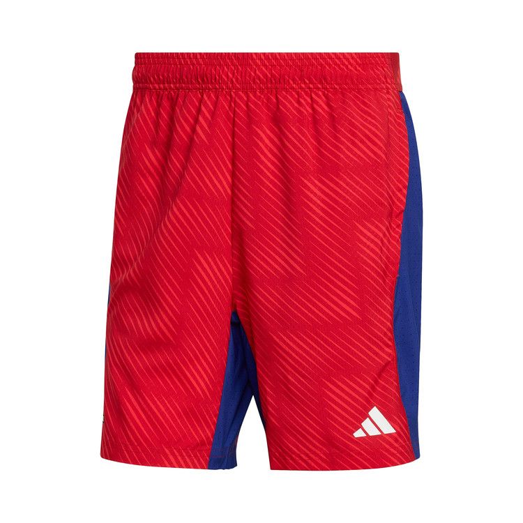 Adidas Workout Tech Intensity Aop Shorts 'Power Red/Mystery Ink/Black'