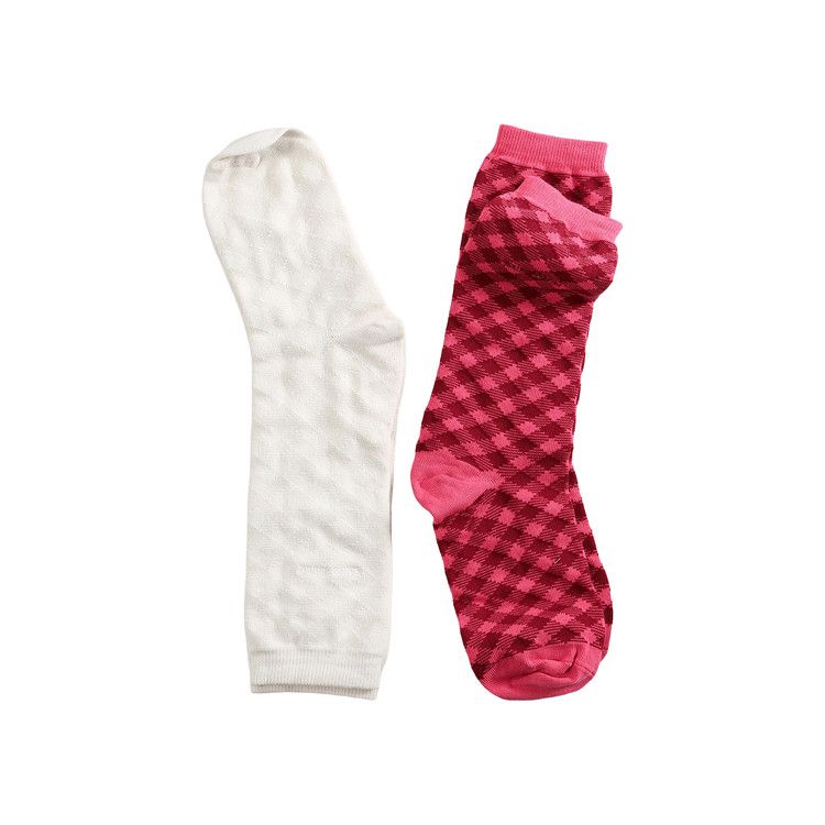 Adidas x Wales Bonner Check Sock 'Craft Pink/Bliss'
