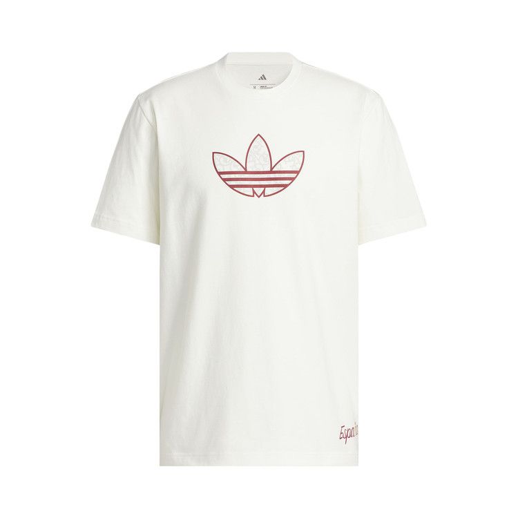 Adidas World Cup 26 Spain Away Graphic Tee 'Off White'