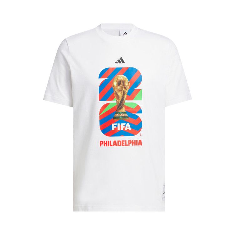 Adidas FIFA World Cup 26 Host City Philadelphia Graphic T-Shirt 'White'