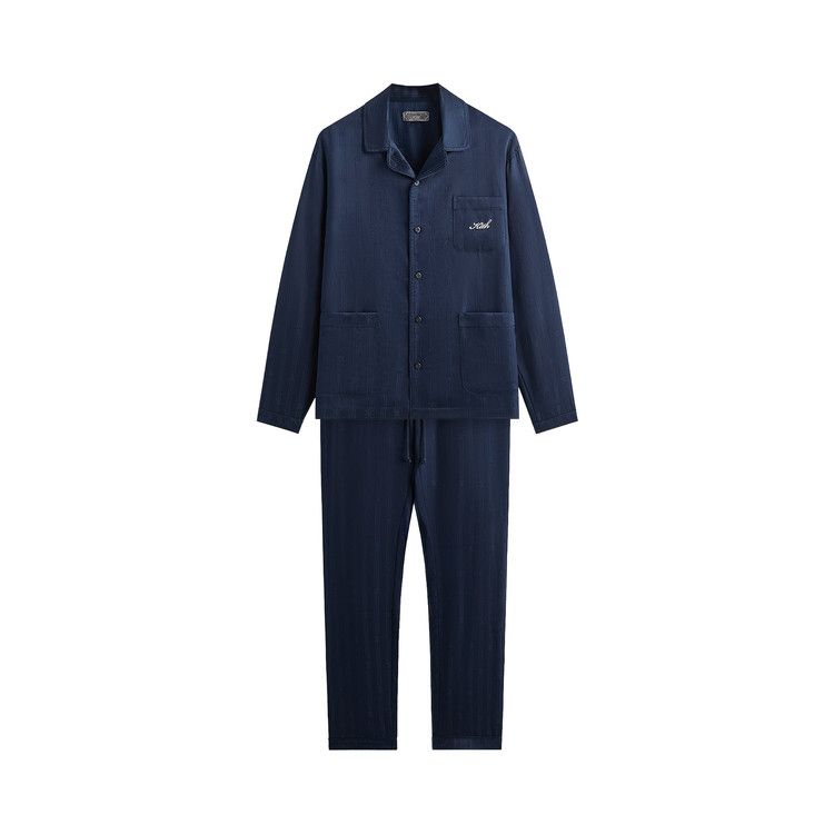 Kith Kithmas Crest Monogram Pajama Set 'Nocturnal'